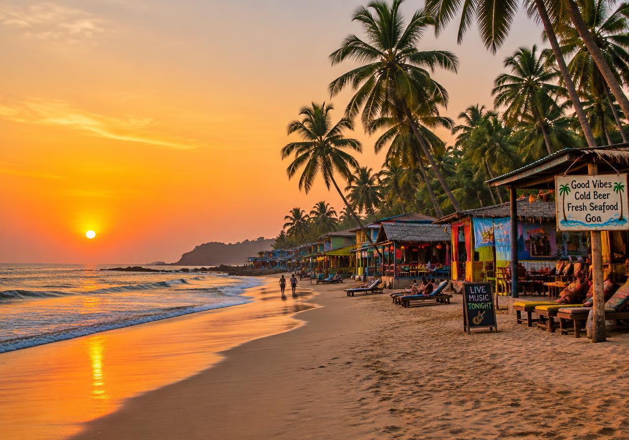 Goa Holiday — North Goa • South Goa